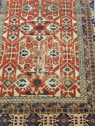 Rare Lotto pattern Haj Jalili Rug. 4.5 X 6.2                        