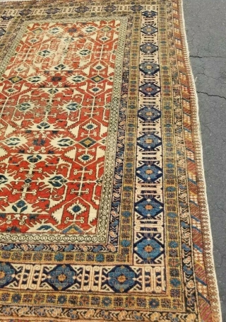 Rare Lotto pattern Haj Jalili Rug. 4.5 X 6.2                        