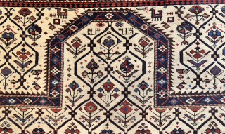 Caucasian Dagestan Prayer rug 

19Th Century Dated Extra Fine in eccellent conditions

165 x 126 cm

more info info@anatoliantappeti.com

www.anatoliantappeti.com                