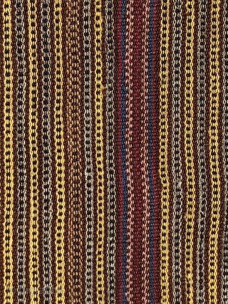 It is not easy to replicate the essence of this textile in the images that follow.  Aymara textiles are often just too fine to capture in the macro view.  But,  ...