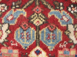 Sultanabad rug, 4' 2" x 6' 9".  Probably circa 1930's or 1940's is my best guess.  Overall very nice condition.  Ends and sides are 100% intact and nicely secured.  ...