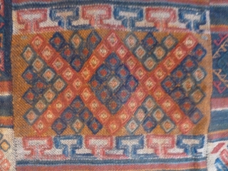 Bhutan, charkeb, mid XXe century, wool, perfect condition, 122 x 121 cm                     