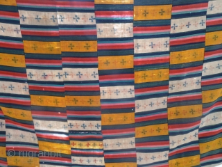 Tibet, blanket, wool, c. 1970, 218 x 123 cm                        