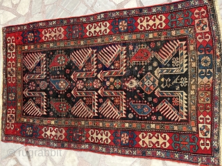 Small rare size akstafa rug
Size 160/100 cm
Low condition                         