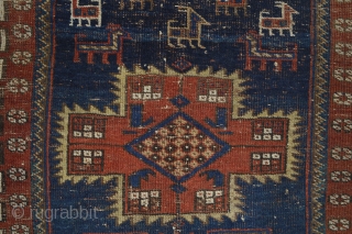 Gorgeous Antique 19th century Small Afshar Tribe rug 
size 143 x 126 centimeter all natural good colors                