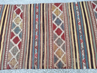 West Anatolian Cecim (Helvacı) Rug Size:274x161cm. / 8’11”x2’8”                         