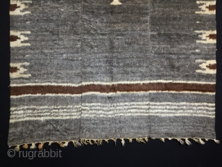 
Anatolian Goat Hair Siirt Blanket Size:247x148cm / 8’1”x4’10”                         