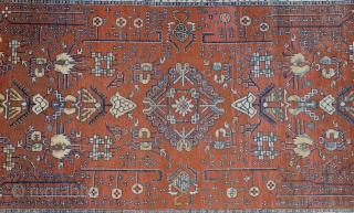 Khotan Rug 19th Century
        Size:187x381 Cm / 6'2"x12'8"                  