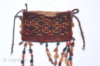 early 20 Century Turkmen Yamud small torba.38 x 24 cm

15 x 9 inches                    