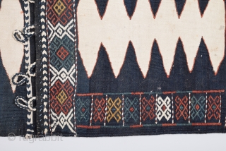 Caucasian Saddle Bag (complete) first half 20th century
size:128 x 47 cm                      