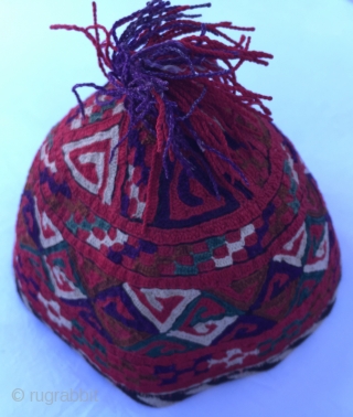 Hat from CentralAsia (Turkmen)                             