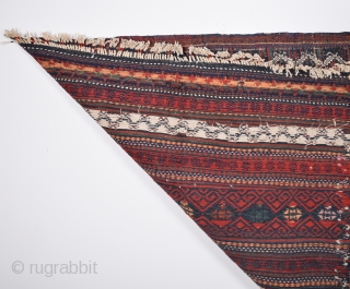 Beluch Kilim rug,19th century 
size:220 x 125 cm
         4'0" x 7'2"              