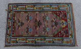 19th Century Kirsehir prayer rug
Size:152 x 100 Cm
          5"x3'3"
Please take the time to view my other pieces. Thank you.     