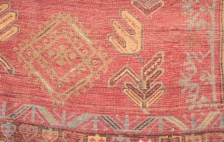 Central Anatolian 19th Century Kirsehir runner
 Size:391 x 101 Cm 
12'11"x3'4" Please take the time to view my other pieces. Thanks            