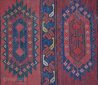 Old Uzbek Yastik size:92x45cm
3'2"x1'6"                             