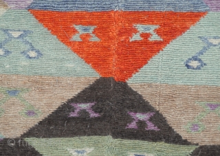 Anatolian Konya(Obruk) minimalist Tulu rug, Size: 109 x 146 Cm
                        ...