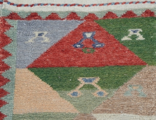 Anatolian Konya(Obruk) minimalist Tulu rug, Size: 109 x 146 Cm
                        ...