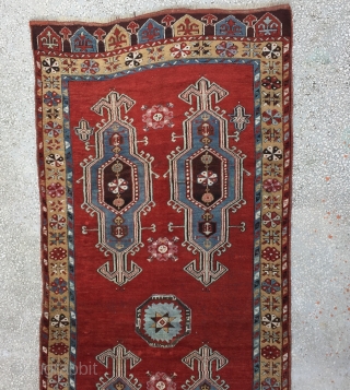 An Anatolian Runner 'Ladik"19th century
345x131cm / 11'3"x4'4" / 135x52 inches                       