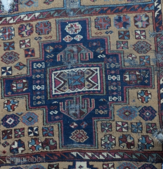 East Anatolian Kurdish Rug-Late 19th Century
Size:104 x 220
        3'6"x7'1"                 