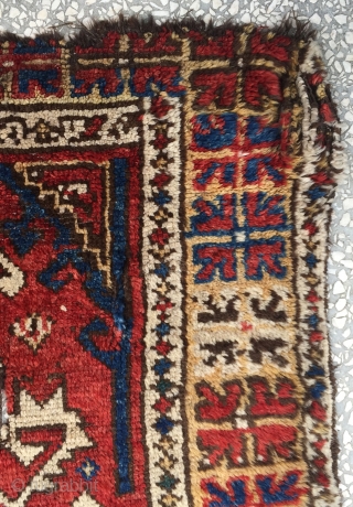 Central Anatolian Fragment(Derbent) Rug-19th Century
Size:5'9"X4'5"  / 175X129 cm                        