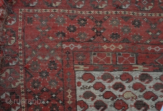 Ersari Beshir Rug Late 19th Century, five beautiful ranks
 size160 x 300 cm   10'0"x5'2"                 