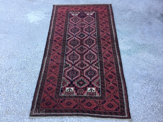 Beluch Rug 19th Century
Size/190X100cm / 6’4X3’4”                           