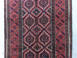 Beluch Rug 19th Century
Size/190X100cm / 6’4X3’4”                           