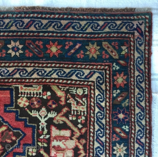 Caucasian Karabagh Rug Size:290X120cm / 9'7"X3'10"                           