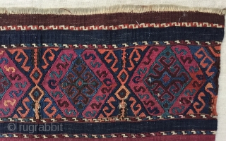 Kağizman Kilim bag Face Northeastern Anatolia 19th Century..
Size:67x72Cm/ 2’3x2’4”                        