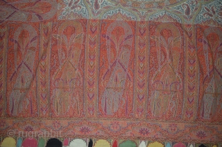 A  19th century High Sikh period Kashmir shawl                        