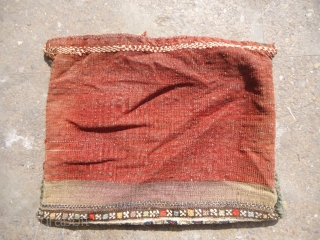 Jaf Bagface with small diamonds,all original with Kilim backing complete,very nice pce.Size 1'6"1'3".E.mail for more info and pics.               