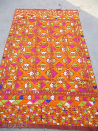 Early 20th Century,Phulkari from the valley of Swat.Very beautiful desigen with good colours.E.mail for more Info.                 