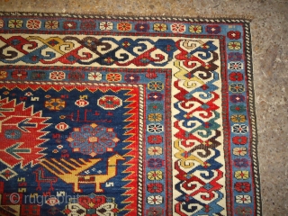 Fantastic Dated Large and very fine shirvan with 100% naturl colours,good wool and desigen and fine condition.Excellent colourfull pce.Size 8'10"*3'8".E.mail for more info.          