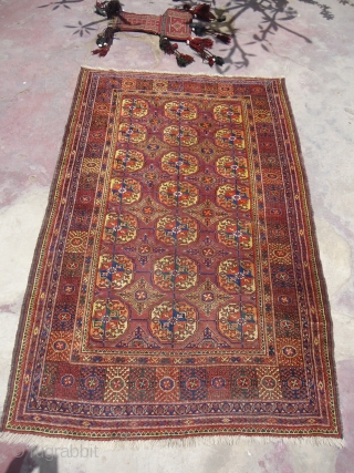 Baluch Rug with great colors wool and design,good condition and fine weave.E.mail for more info.                  