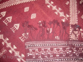 Verneh Horse cover,very good colours,condition and weave,very nice pce.Size 5'1"*3'10".                       