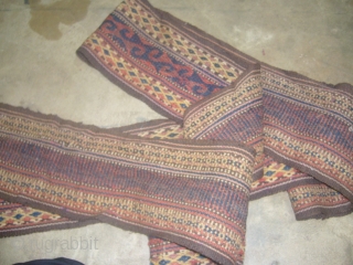 Central Asian Tent Band,good condition and weave,Size 21'7"*8".E.mail for more info.                      