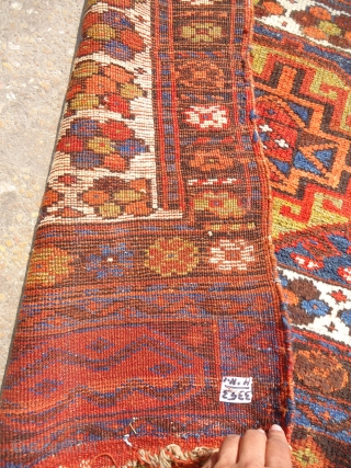 Jaf Kurd Pair with beautiful natural colors and very unusal desigen,nice age,As found without any repair or work done.Size 3ft*3fft each.E.mail for more pics and info.       