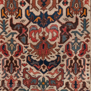 Antique Bidjov  Rug
3'8'' x 2'5'' ft
                          