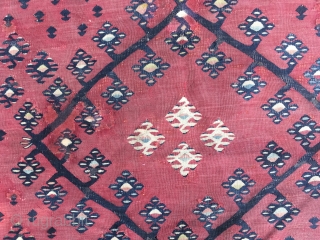  (SOLD)sharkoy distressed Kilim  
Size 10'x 8'4 Ft
                        