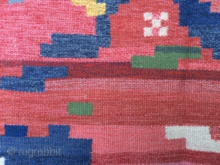  Swedish "Röllakan"kilim horse
size 5'0 x 2'7'' Ft
                         