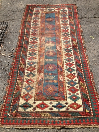 Antique Rug. It's a great candidate for restoration. Please contact me if you'll have any questions. Thank You!



               