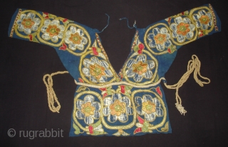 Embroidery Choli(Child)From Chamba Region of Himachal Pradesh India.Circa 1900.(DSC06786 New).                       