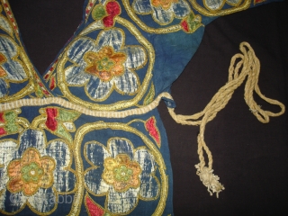 Embroidery Choli(Child)From Chamba Region of Himachal Pradesh India.Circa 1900.(DSC06786 New).                       