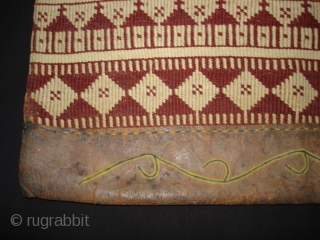 Camel Trapping Bag(Cotton) From Shekhawati District of Rajasthan, India.Its size is 50cmX53cm(DSC02097 New).                    