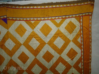 Phulkari From West(Pakistan)Punjab.India.known As Shisha(Mirror)Design Bagh ,very Rare influence of Different Design Shisha(DSC08392 New).                   