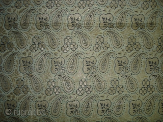 Zari Brocade(Real Zari)Than(Yardage)From Jamnagar Gujarat. India.This were traditionally used mainly by Rajput family of Saurashtra Gujarat. India.C.1900.Its size is 81cmX520cm(DSC04145 New).            