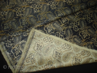 Zari Brocade(Real Zari)Than(Yardage)From Jamnagar Gujarat. India.This were traditionally used mainly by Rajput family of Saurashtra Gujarat. India.C.1900.Its size is 81cmX520cm(DSC04145 New).            