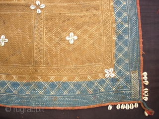 Banjara Darani(Quilted Mat)From Madhiya Pradesh India.Its size is 61cmX62cm(DSC01361 New).                       