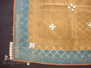 Banjara Darani(Quilted Mat)From Madhiya Pradesh India.Its size is 61cmX62cm(DSC01361 New).                       