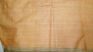 Mashru warp Ikat fine Lahariya wave design on the Silk, from Deccan region of south India. C.1900. Its size is 85cmX395cm (20200215_142515).           